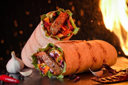 Korean Spicy Veg Wrap
