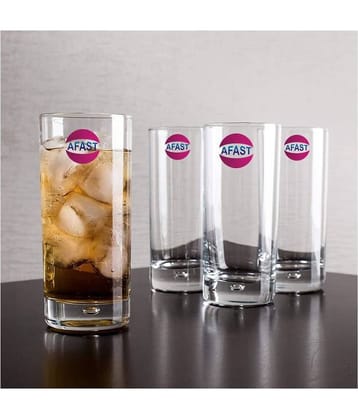 Afast Water/Juice  Glasses Set,  300 ML - (Pack Of 4)