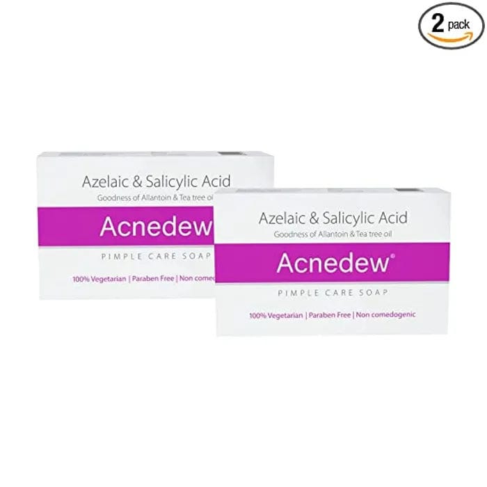Acnedew Soap With Effective Pimple Fighting Actives, 75 gm - Pack of 2