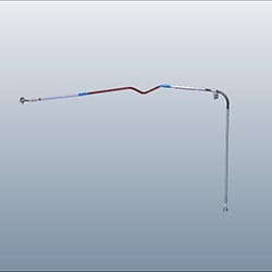 BRK HOSE ASSY HECU TO FR CALIPER - FF SPORTS 250 LC| HUNK 250 LATAM| XTREME 250 NEPAL BANGLADESH| XTREME 250R - 45126ACW000S
