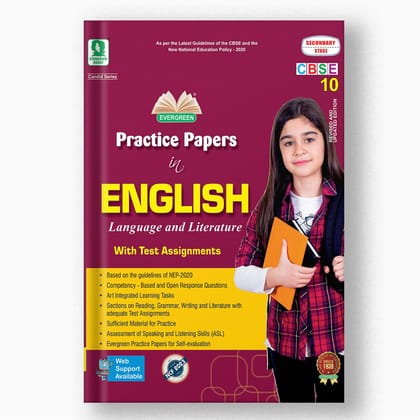 CANDID PRACTICE PAPERS IN ENGLISH - 10-Grade 10 / English