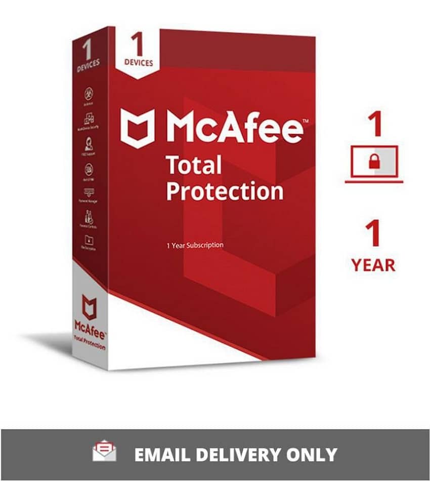 McAfee Total Protection 1 Device 1Yr