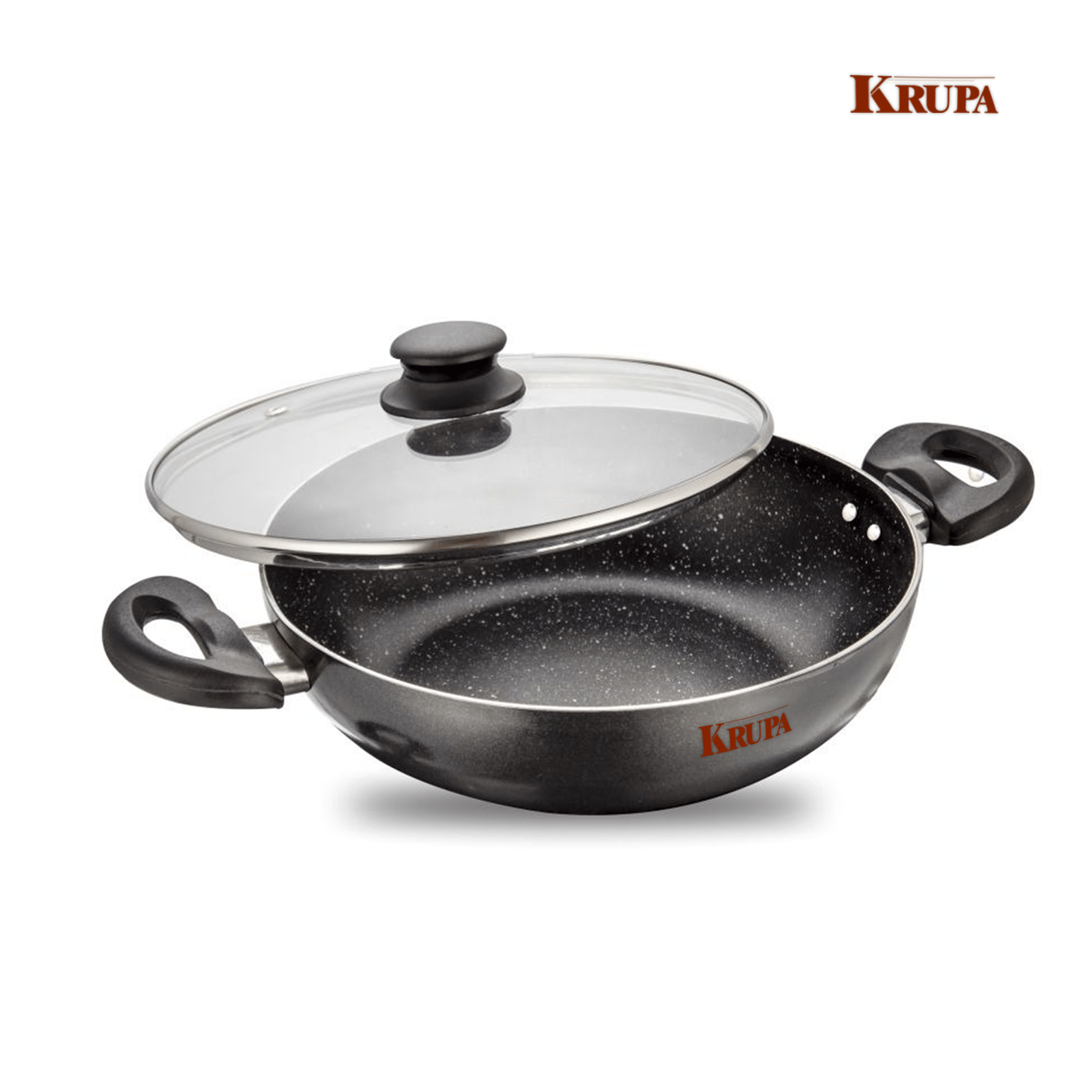 Krupa Kadhai Non-Stick with Lid- Size 2 - 22 cm