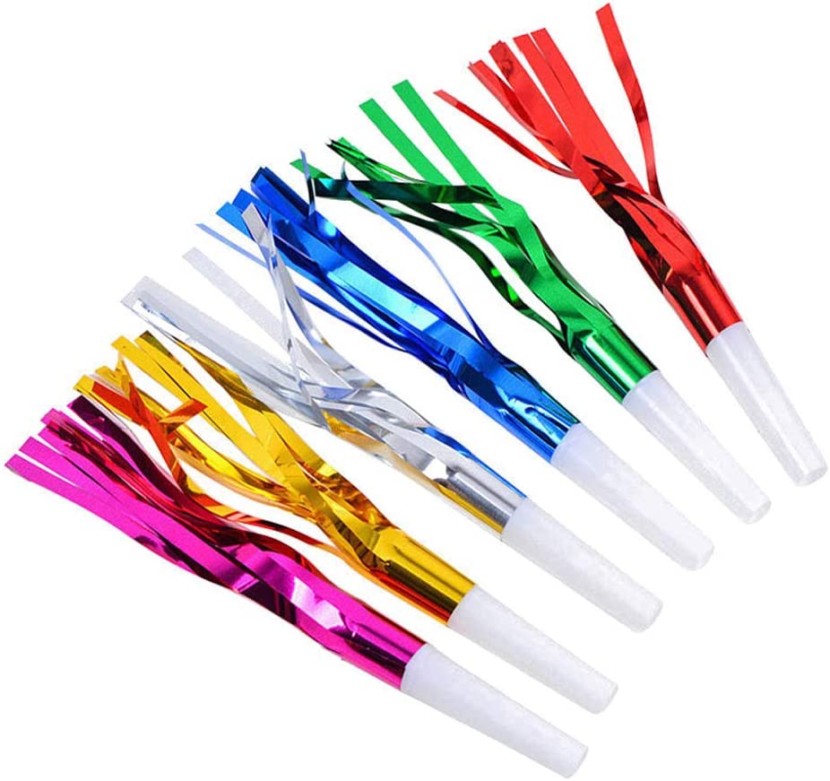 Wanna Party Foil Fringe Blowouts - 6PC - Party and Festive Needs | Buy online on ZillyBuy