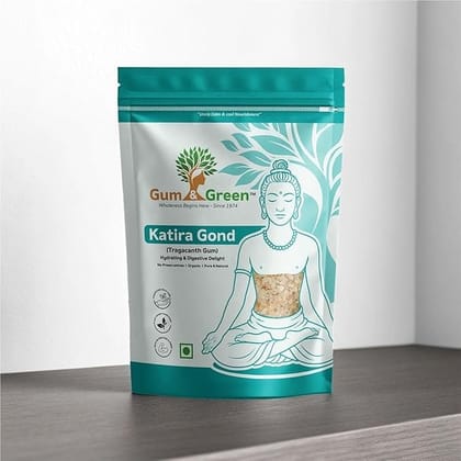 Gum & Green Gond Katira (Tragacanth Gum) | 100% Natural & Edible Ayurvedic Superfood | Cooling & Digestive Pure Summer Coolant for Sharbat & Falooda | Promotes Skin Glow & Digestion | FSSAI Certified | 250g Gum & Green Gond Katira (Tragacanth Gum) | 100% Natural & Edible Ayurvedic Superfood | Cooling & Digestive Pure Summer Coolant for Sharbat & Falooda | Promotes Skin Glow & Digestion | FSSAI Certified | 250g