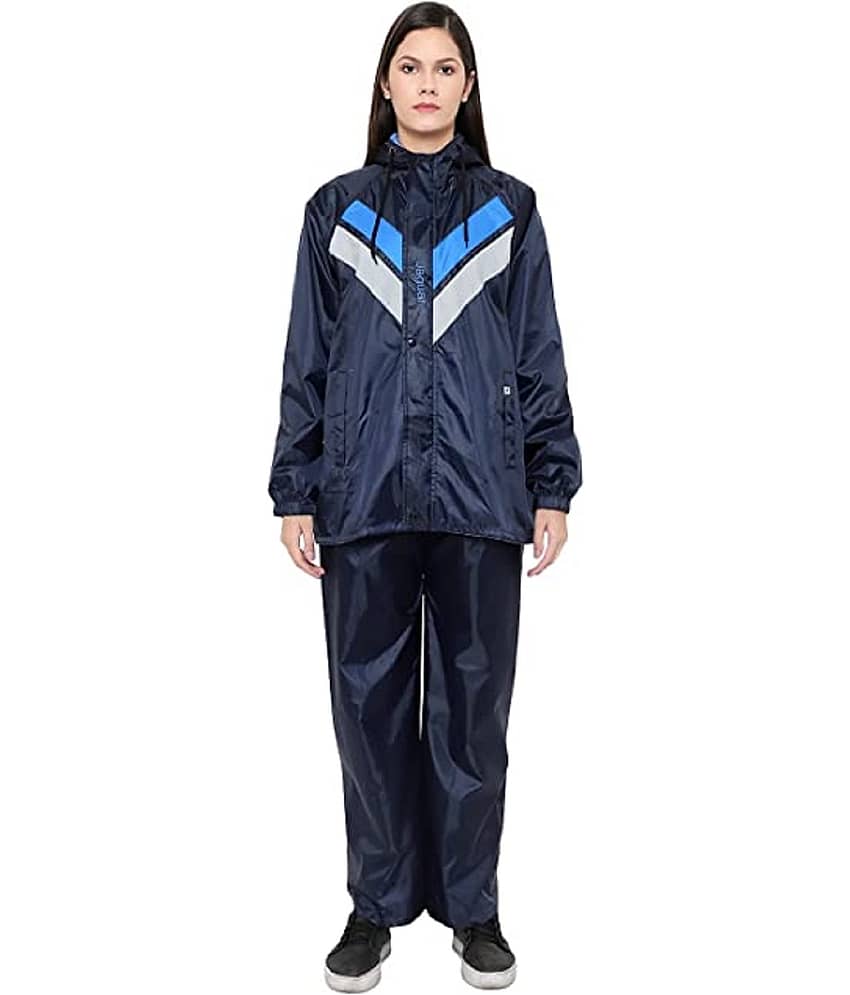 Zacharias Raincoat Set - Blue