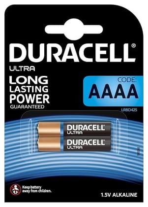 Duracell MX2500 Batteries Alkali LR 61 AAAA 2 x Blister LR 61 D AAAA 2-BL Duracell MX2500 Batteries Alkali LR 61 AAAA 2 x Blister LR 61 D AAAA 2-BL