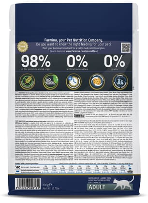 N&amp;D Prime Lamb &amp; Blueberry Grain free Cat Dry Food Adult 300g