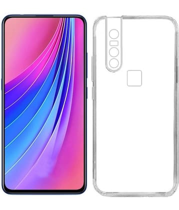 VAKIBO Plain Cases Compatible For Rubber Vivo V15 ( Pack of 1 )