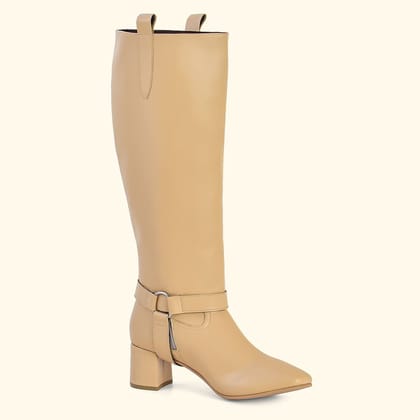 Glitch Boots for Women-Beige / 3
