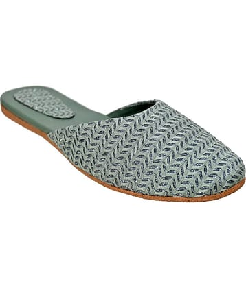 Altek Green Women's Mules