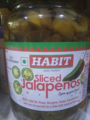 Habit Taste matters Sliced jalapenos 