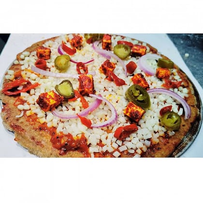 Spicy Paneer Pizza Small (Jowar & Bajra)