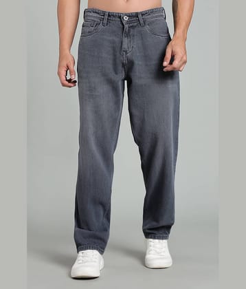 Paul Street Relaxed Dyed Men's Jeans - Dark Grey ( Pack of 1 )