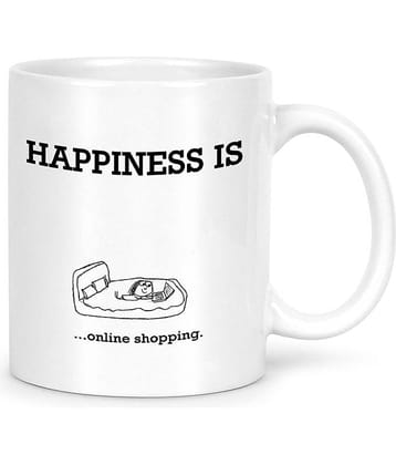 Idream Quote Printed Ceramic Coffee Mug 1 Pcs 330 mL