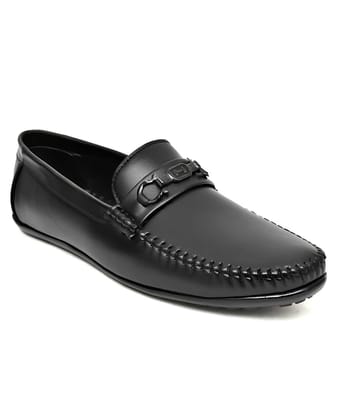 Latest Stylish Loafers, Casual Slip-On Daily Wear Shoes, Driving Shoes for Men's and Boys Color - Black, Size - 7