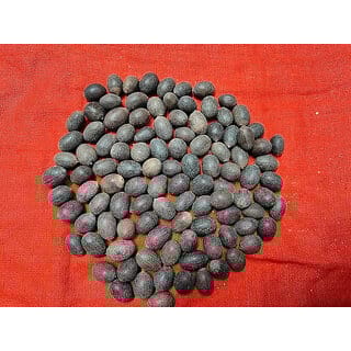 ASTRO-D Raw Lotus Tamara Ginjalu Makhana Seed Gatta for Pooja (Grey) - 108 pc, (Black, Plastic)