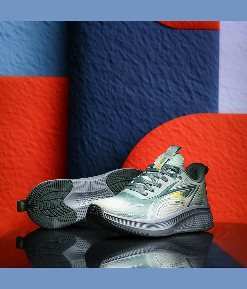 ASIAN QUANTUM-34 Black Men's Sports Running Shoes