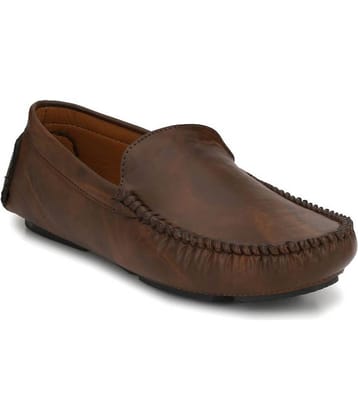 John Karsun Brown Loafers