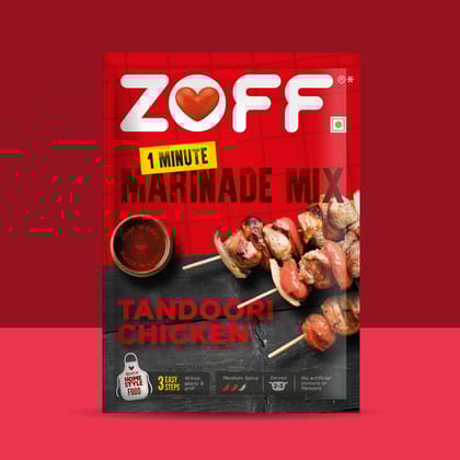 ZOFF 1 Minute Marinade Mix | Tandoori Chicken