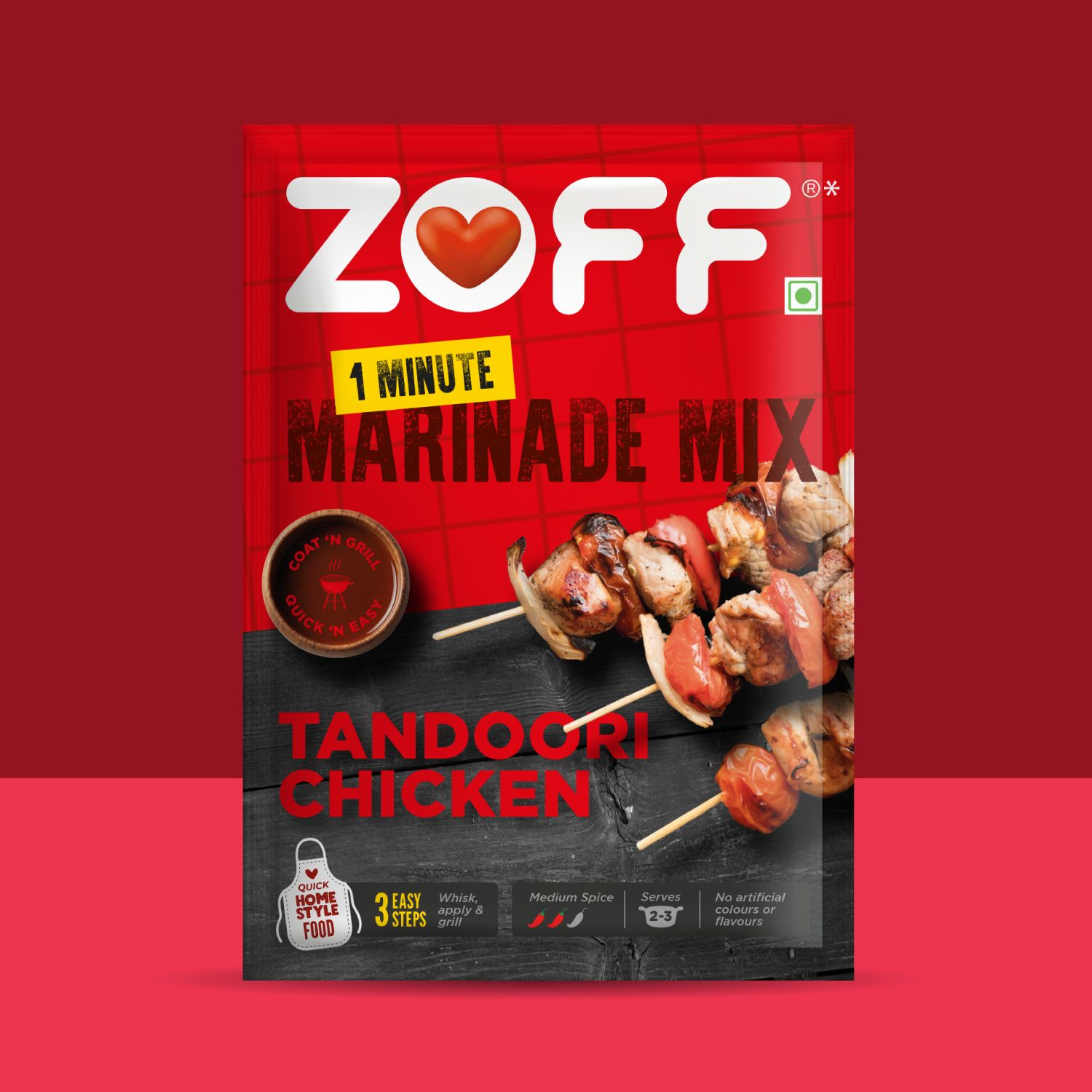 ZOFF 1 Minute Marinade Mix | Tandoori Chicken