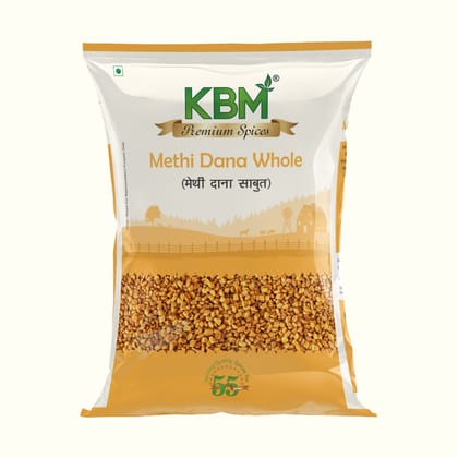 KBM Premium Spices Methi Dana Whole, 100 gm Pouch