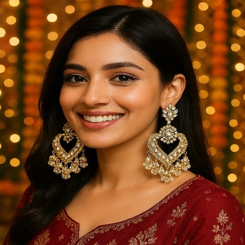 Kundan Earrings