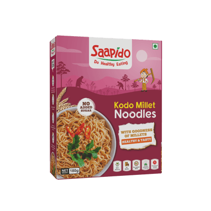 SAAPIDO Kodo Millet Noodles - 180 gms