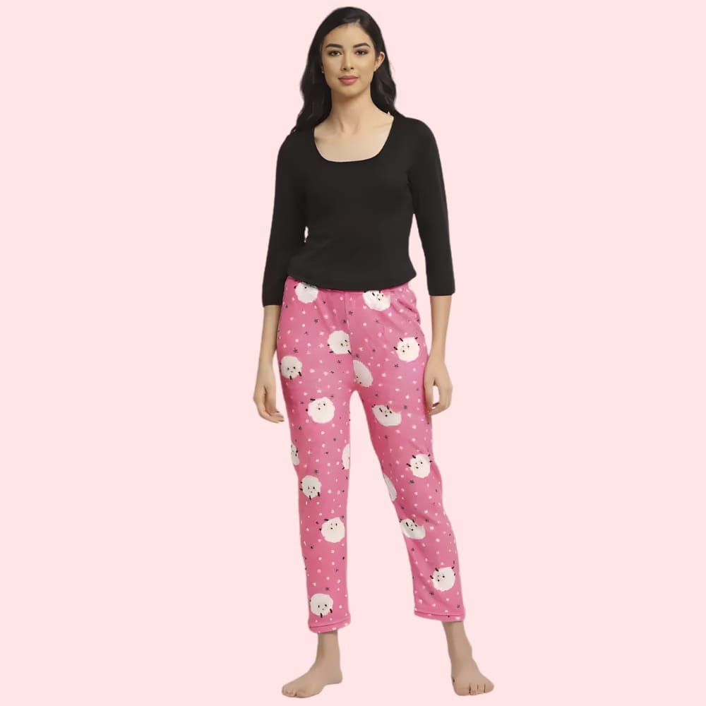 Ladies’ Woolen Pajama for Winter (Pk of 2) - Pyjamas | Buy online on ZillyBuy