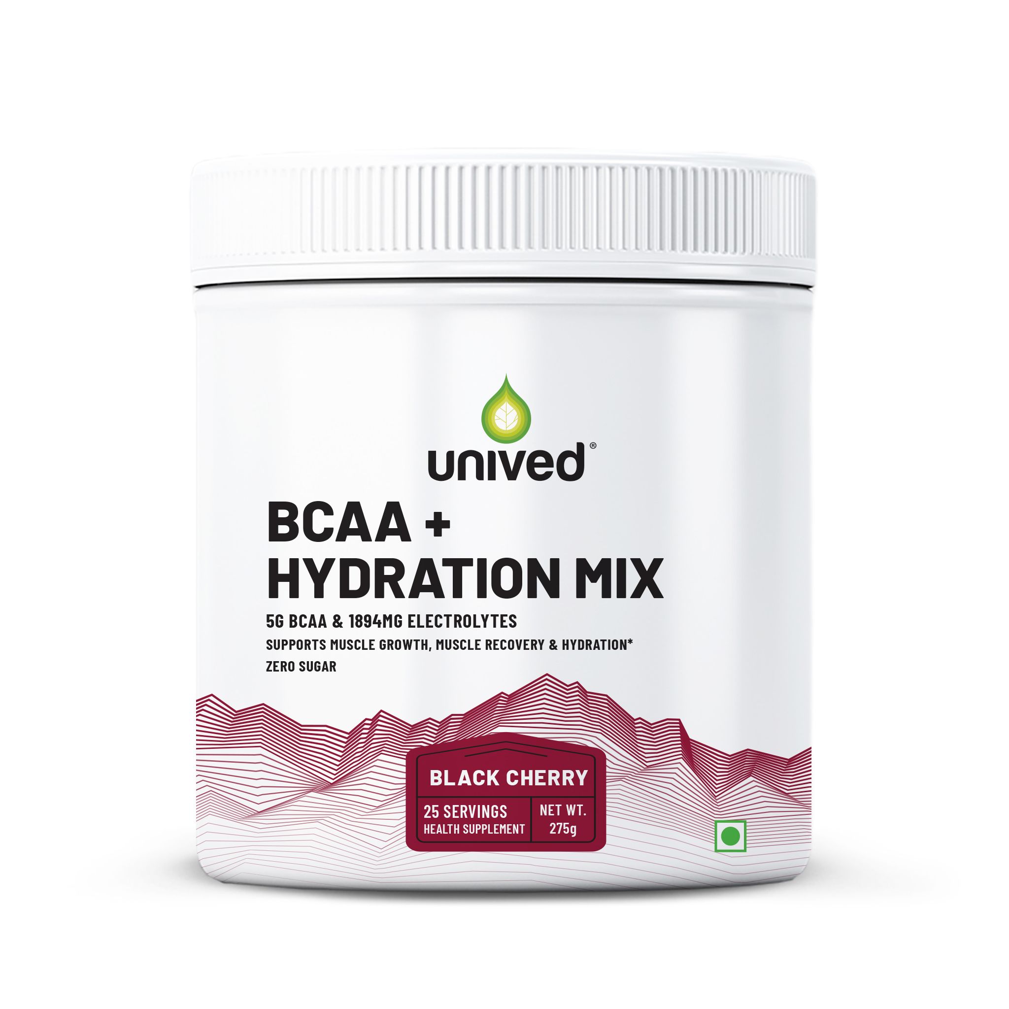 Unived Recovery & Hydration Drink Black Cherry