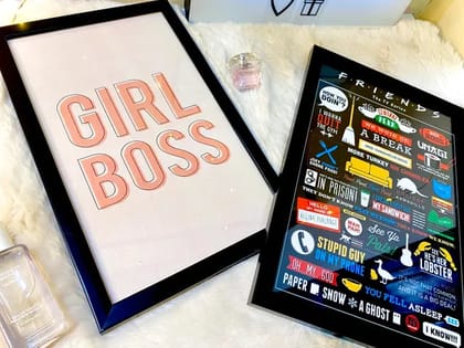 Aesthetic Frame-Girl Boss