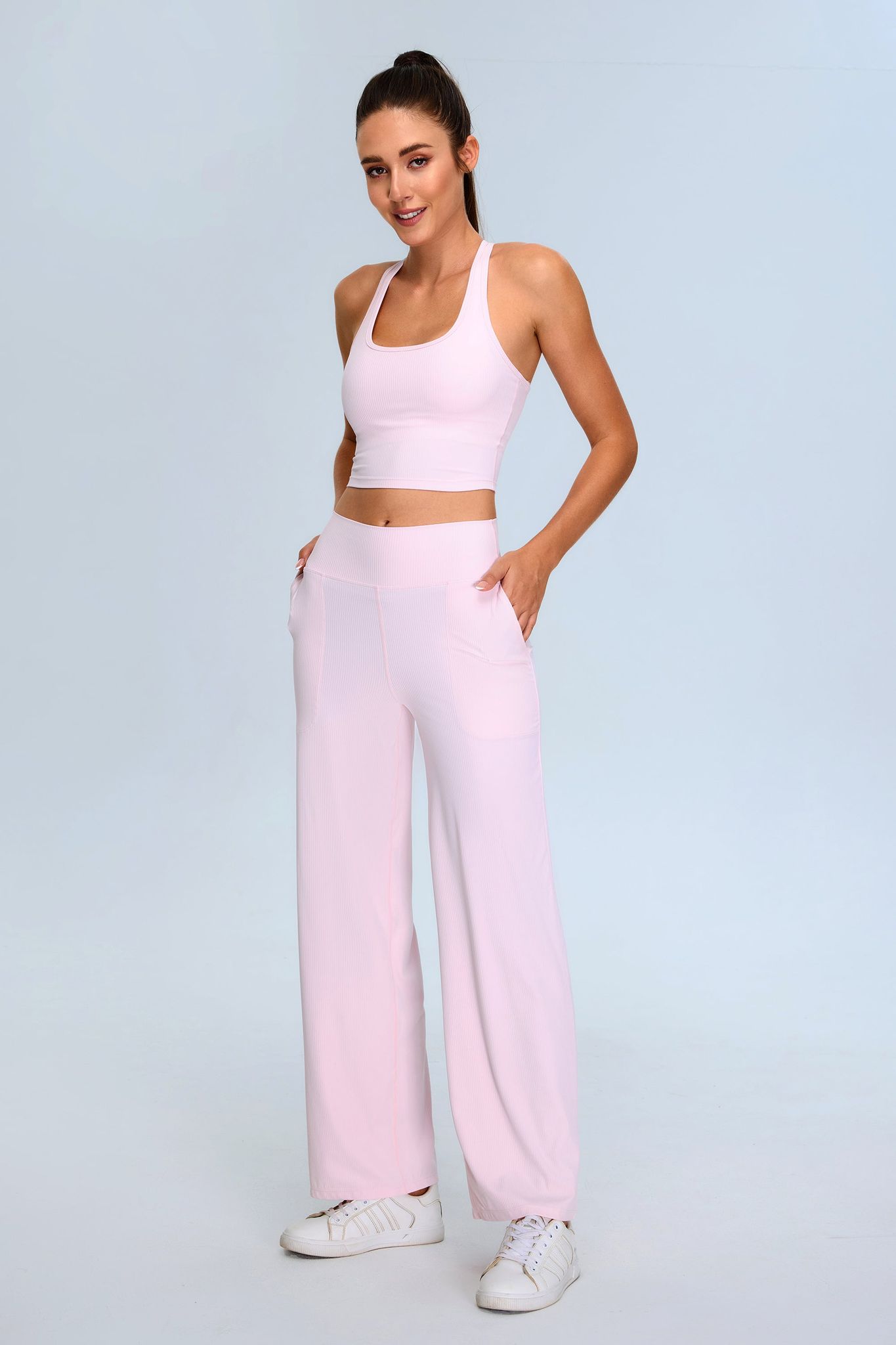 Lino Pink Light Trackies