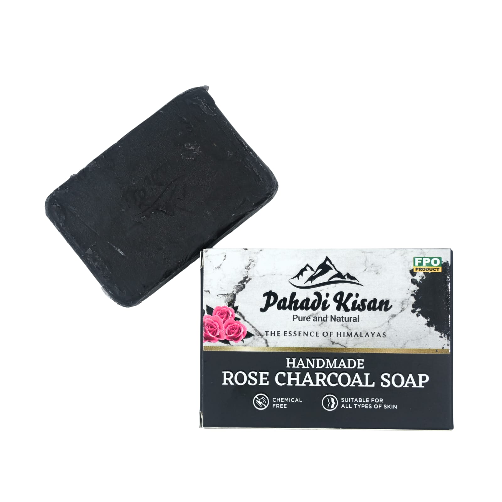 Rose Charcoal soap 100 gm