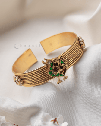 Gold Polish Silver Bangle CHB1127 (Single)