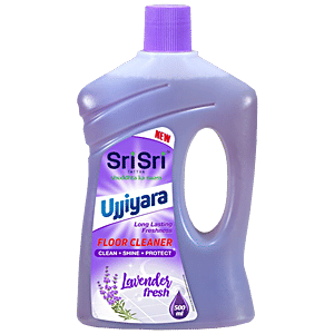 Sri Sri Tattva Floor Cleaner - Lavender Fresh, Long Lasting Freshness, 500 ml Sri Sri Tattva Floor Cleaner - Lavender Fresh, Long Lasting Freshness, 500 ml