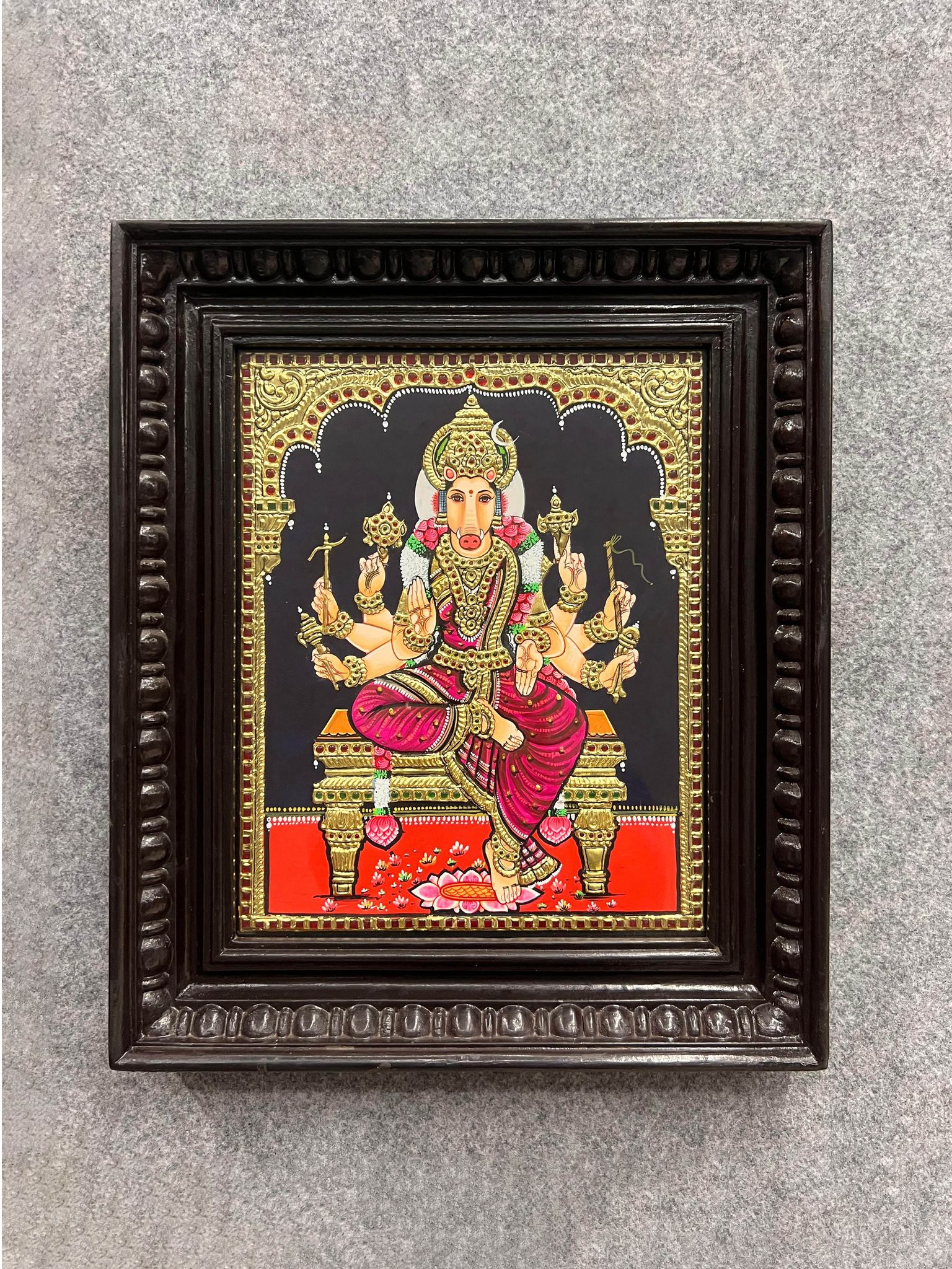 Varagi Ammam  - With Frame 15 x 13