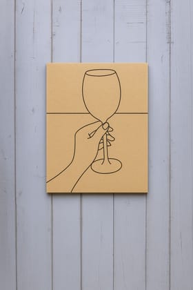 Dbeautify's MDF DIY Traditional Painting – Hand Holding