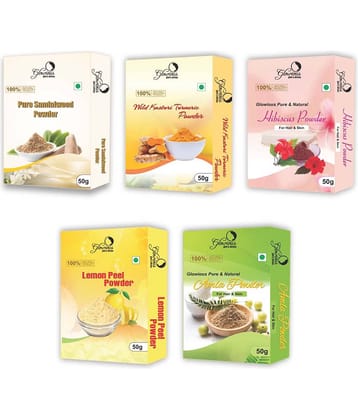 glowious - Skin Toning Face Pack for Normal Skin ( Pack of 5 )