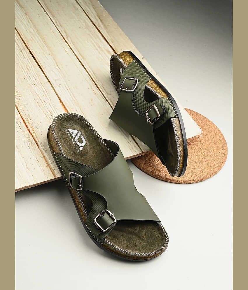 Aadi - Olive Men's Sandals