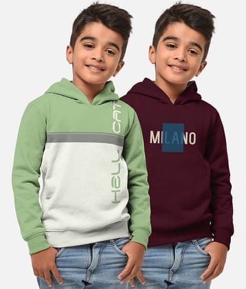 HELLCAT Pack of 2 Boys Cotton Blend T-Shirt ( Multicolor )