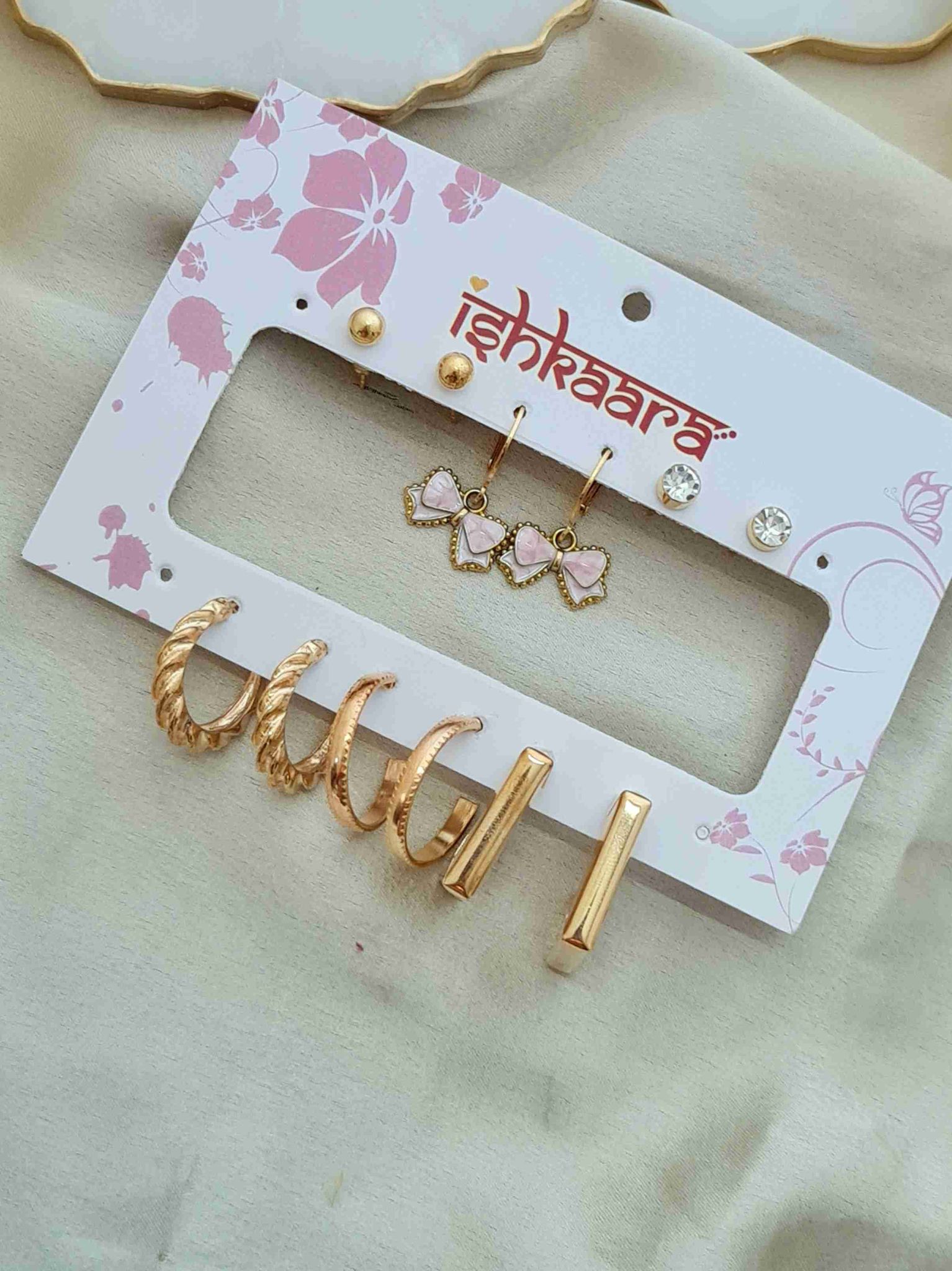 Ishkaara Sweetheart Hoops Combo