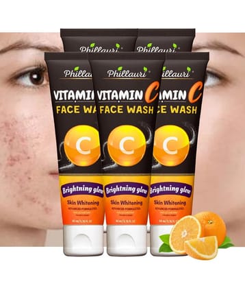 Phillauri - Daily Use Face Wash For All Skin Type ( Pack of 5 )
