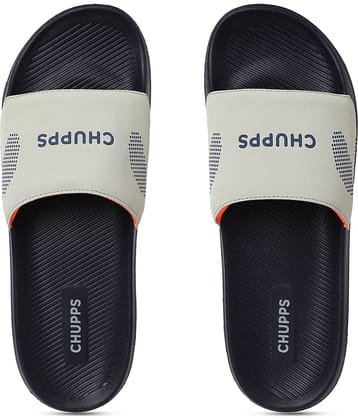 CHUPPS Blue Men's Slide Flip Flop