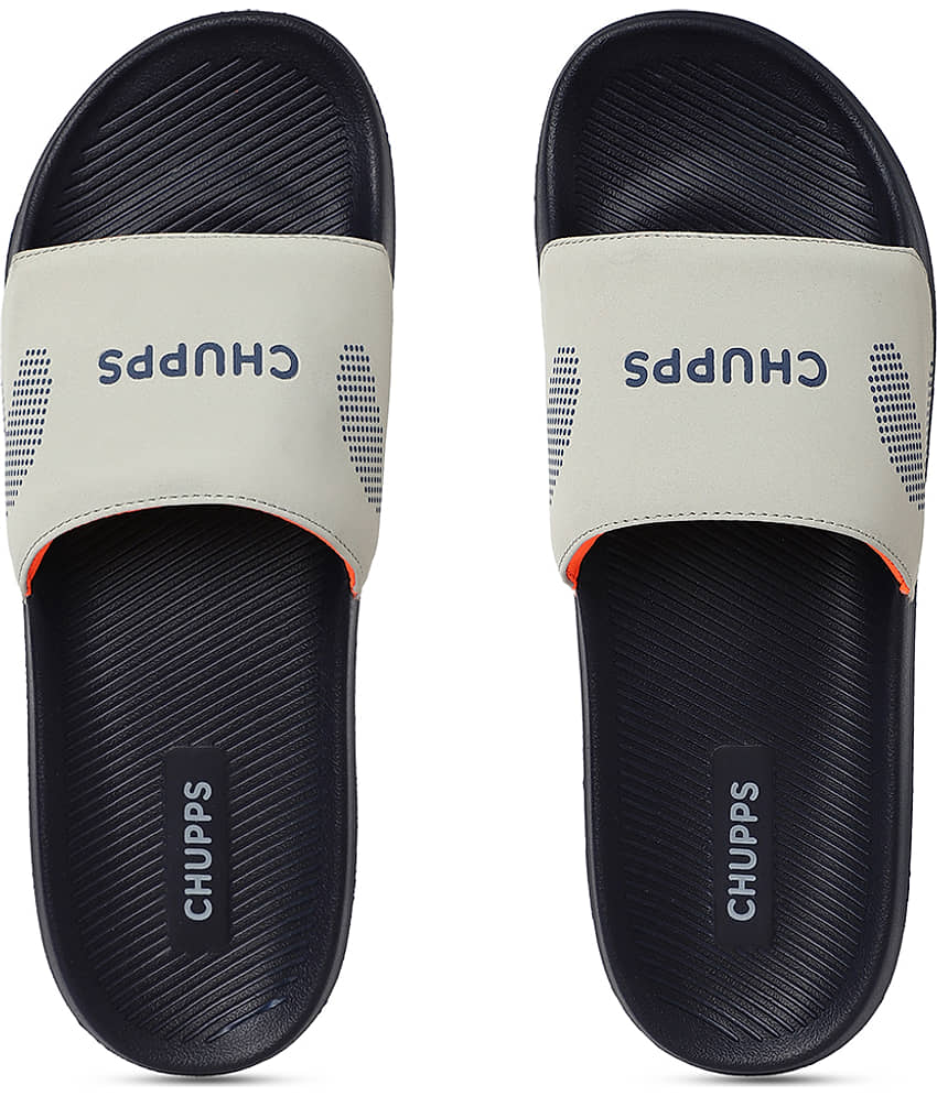 CHUPPS Blue Men's Slide Flip Flop