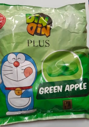 Din din  Plus Green apple candy 