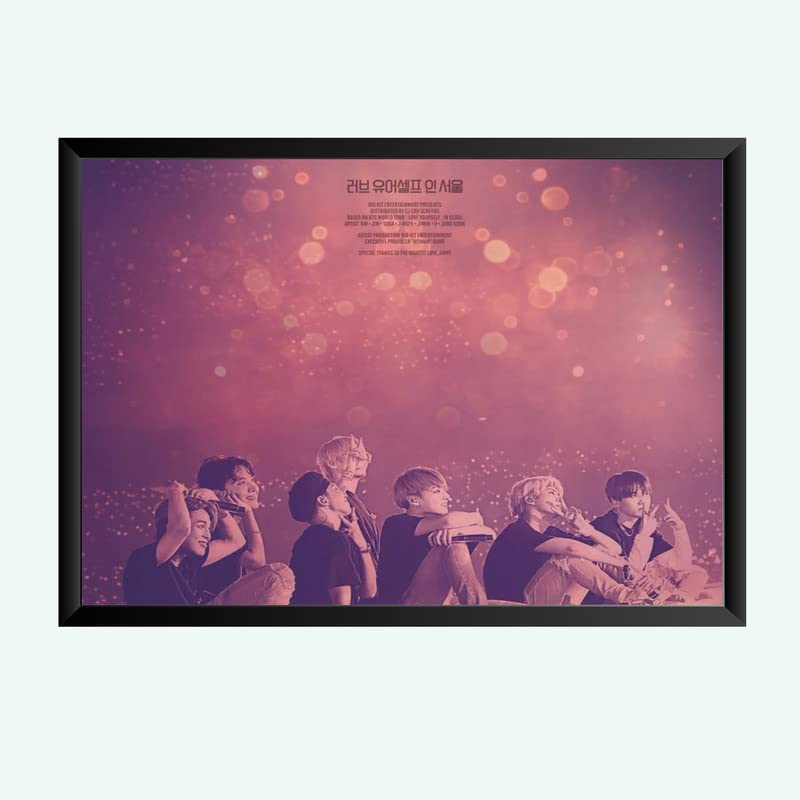 Nokkes Bts Army Bangtan Boy V suga J-Hope Jungkook Jin Jimin Rm 8X12 Inch Size Photo Frame Photo Home Office_bts5_13
