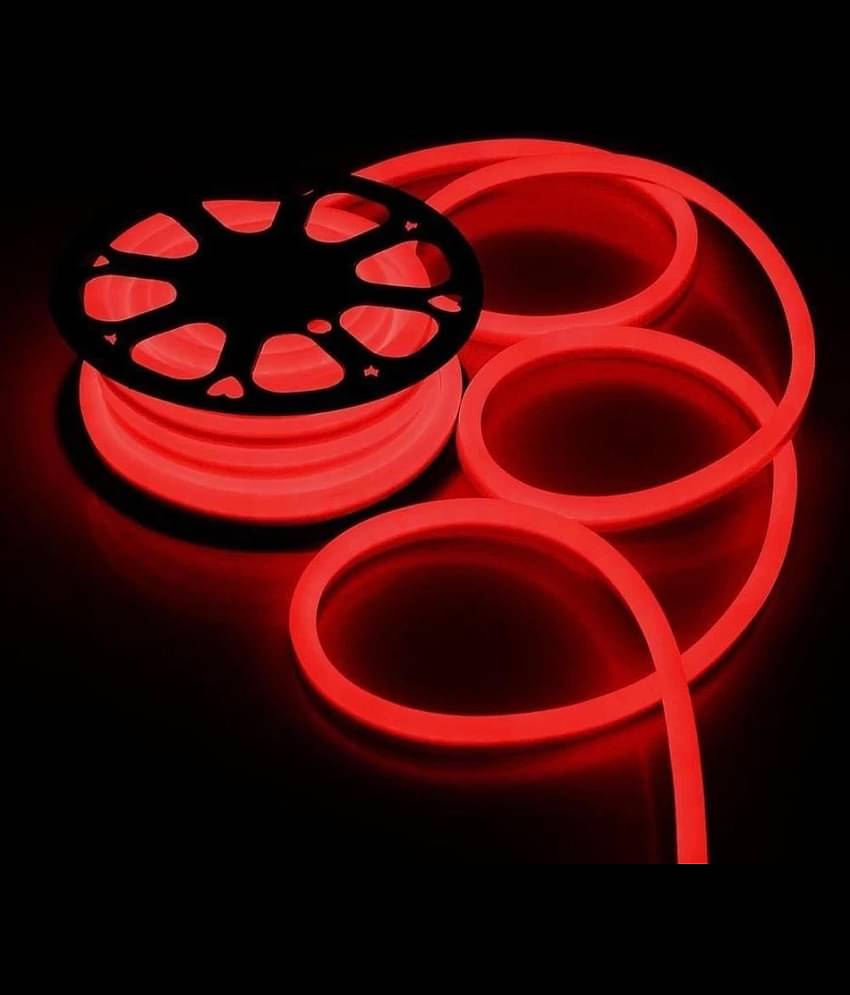 SPARKWORLD Red 5M Neon Light ( Pack of 1 )