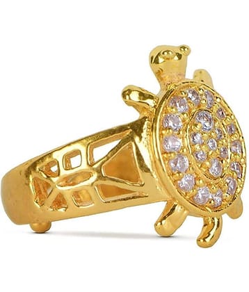 BHARDWAJ REATILS - Brass Religious Ring ( Pack of 1 )