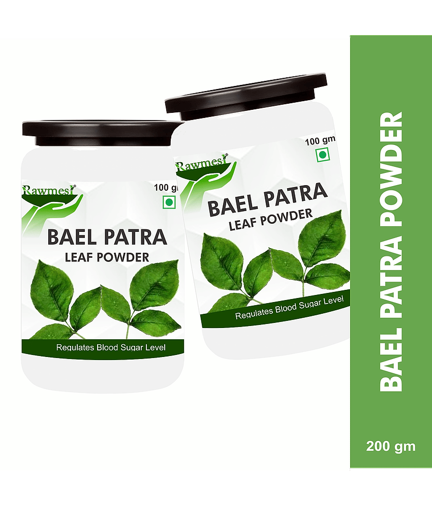 Rawmest Bael Patra Leaves For Blood Purifier Powder 200 Gm Pack of 2
