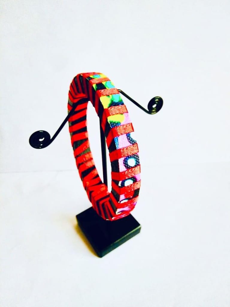 Summer Cooler - Red When Colors Speak Bangle